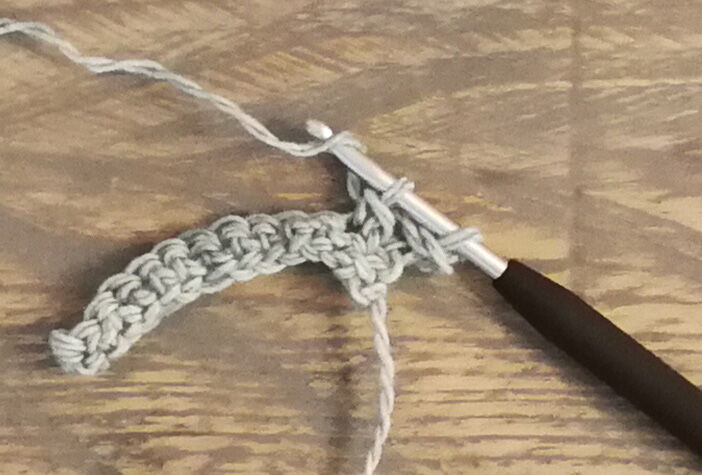 Stäbchen häkeln Schritt 6